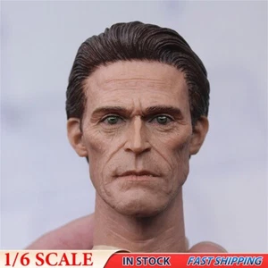 1/6 Willem Dafoe Green Goblin Man Head Sculpt Fit 12" Hot Toys Male Body Figures - Picture 1 of 5