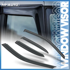 Smoke Window Visor Shade Vent Wind Rain Deflector Guard for 99-03 Mazda Protégé - Picture 1 of 6
