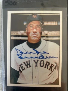 Duke Snider Autograph Retro Card - Picture 1 of 2