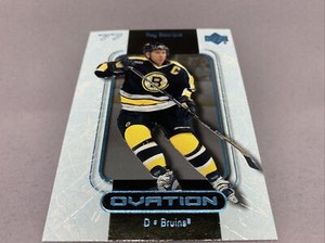 2000-01 Upper Deck Ovation Hockey Card #5 Ray Bourque Boston Bruins