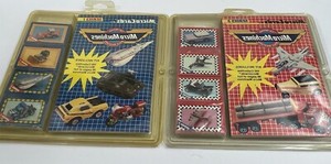 1989 Vintage MICRO MACHINES Micro Cards Kit Series 1 and  Series 2 Brand New