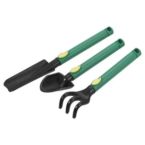 Mini Garden Tools Set Plastic Gardening Hand Tools Trowel Rake Spade Kit Home... - Picture 1 of 5