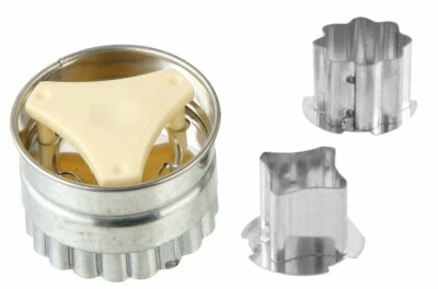 Zenker Ausstechförmchen 4er Set Ø 5,5 cm Edelstahl Kekse Gebäck Plätzchen Backen - Bild 1 von 4