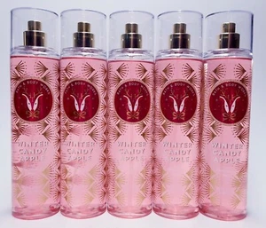 Lot of 5 Bath  Body Works WINTER CANDY APPLE Fine Fragrance Mist Body Spray 8oz - Picture 1 of 1
