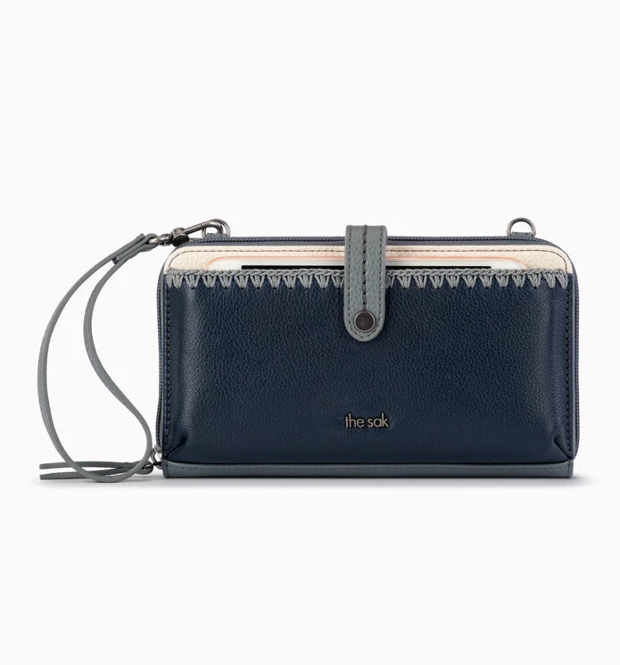 The SAK Smartphone Crossbody Iris Style 107467 Denim Bloc