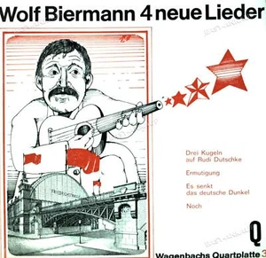 Wolf Biermann - 4 Neue Lieder 7in 1968 (VG+/VG+) ' - Bild 1 von 1