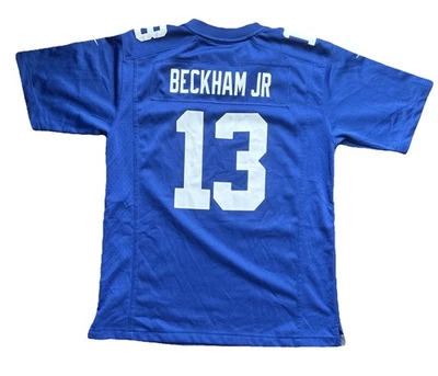 NFL Nike - NYG New York Giants Odell Beckham Jr Jersey - OBJ - Juvenil L Azul #13 Foto 1 de 4