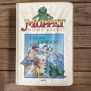 Muppet Frog Prince  Beta Tape Home Video - Imagen 1 de 3