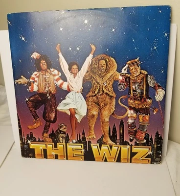 The Wiz Original Soundtrack 2x 12” Vinyl Double LP Records 1978 Michael Jackson - Image 1 of 4
