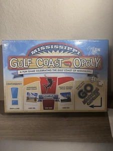 Gulf Coast Opoly A Game About the Mississippi Gulf Coast By Late for the Sky New - Picture 1 of 4