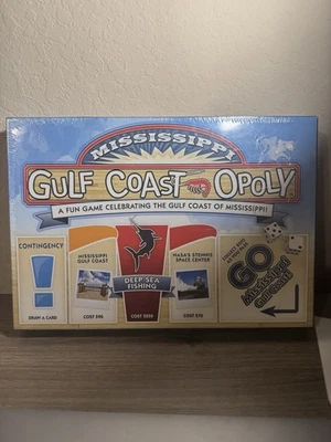 Gulf Coast Opoly A Game About the Mississippi Gulf Coast By Late for the Sky New - Image 1 of 4
