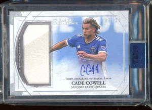 2022 Topps Renaissance MLS Cade Cowell On Card Autographed Relic /20 AR-CC8 - Picture 1 of 2