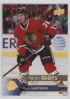 2016-17 Upper Deck High Gloss /10 Ryan Hartman #295 - Image 1 of 2