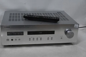 Yamaha A-S201 Stereo Integrated Amplifier & Remote - 100 watts with Phono Input - Foto 1 di 21