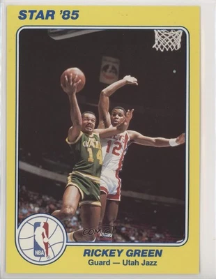 1984-85 Star NBA Court Kings 5x7 Rickey Green #11 - Image 1 of 2