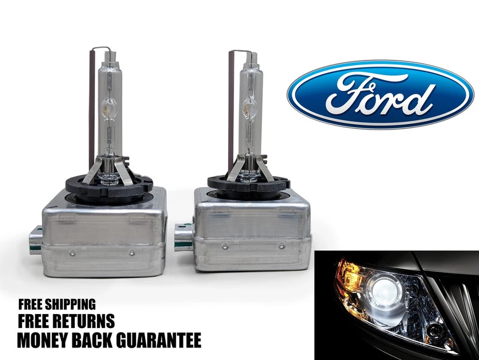 Bombilla de faro de xenón HID blanco diamante 6000K para FORD TRANSIT-250 2020-2021 x2 Foto 1 de 1