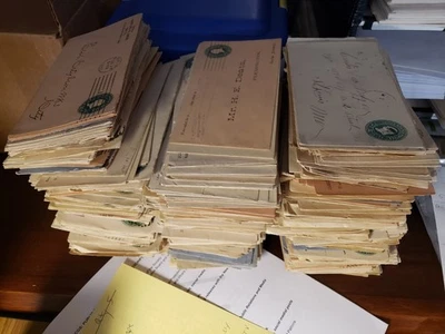 WOW! HUGE Lot of 9.5 lbs #U311 Stationary Postal History Covers 1890+ AWESOME! - Image 1 of 4