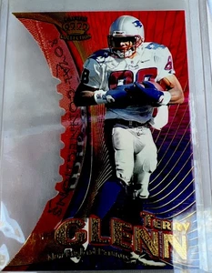 1997 Pacific Dynagon Royal Connections #11B Terry Glenn Patriots Die Cut - Picture 1 of 2