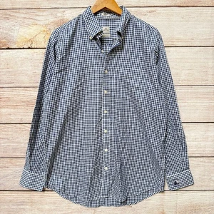 Peter Millar Button-Down Hemd Herren Large Gingham Nanoluxe Easycare blau - Bild 1 von 10