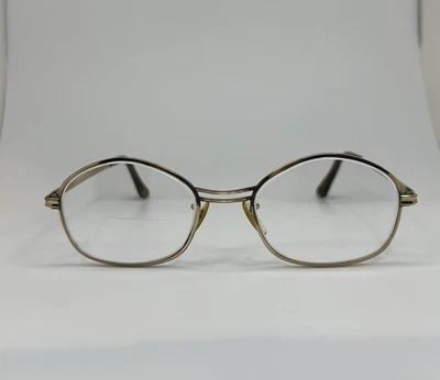 Vintage Gold Metal Eyeglasses Univis USA 10k Gold Overlay UF910 1/40 10K G.O. - Image 1 of 4