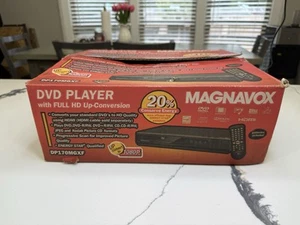 Magnavox Lettore DVD Riproduttore Con Conversione Full HD Up (No Telecomando) - Foto 1 di 5