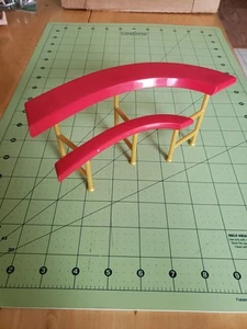 DC Super Hero Girls Super High School Playset Lunchroom Table - Picture 1 of 5