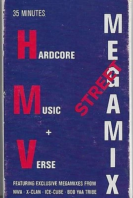 Various HMV Street Megamix CASSETTE PROMO NWA, X-CLAN, ICE -CUBE, BOO YAA TRIBE - Image 1 of 3
