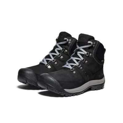 KEEN Kaci iii Winter Waterproof leather boots Black/Steel Grey US 11 EU 42 NIB - Image 1 of 4