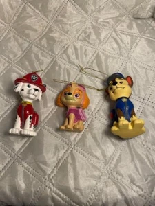 Ornamenti Nickelodeon Paw Patrol set di quattro 3 Skye, Chase, Marshall e Rubble - Foto 1 di 4