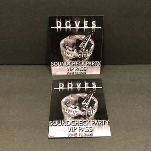 Doves - Some Cities Soundcheck Party pre show VIP Pass 2005 Laminate Lanyard x2 - Picture 1 of 4
