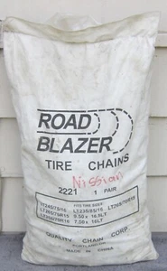 Quality Chain Corp ROAD BLAZER TIRE CHAINS 2221 Non-Cam Link Chain NEW IN BAG - Picture 1 of 2
