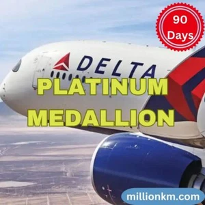 Delta Platinum Medallion Fast Track Skyteam Elite Plus Valid for 90 Days - Picture 1 of 1