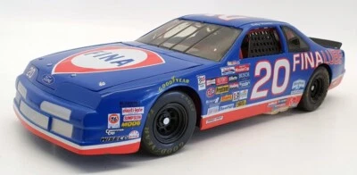 ERTL 1/18 Scale Diecast 7412 - Ford Thunderbird NASCAR Money Bank #20 - Blue - Photo 1/4
