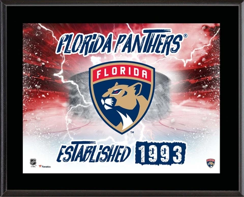 Panthers 10.5x13 Sublimated Team Logo Plaque - Fanatics Cover