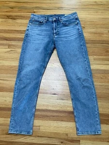 Rag & Bone Women's Jeans Slim Skinny Leg Denim 5-Pockets Light Wash 34x32 Blue - Picture 1 of 10