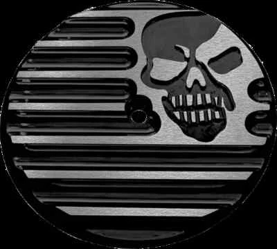 Inserto filtro de aire Covington negro con aletas Harley Dyna Super Glide Sport 99-05 Foto 1 de 3