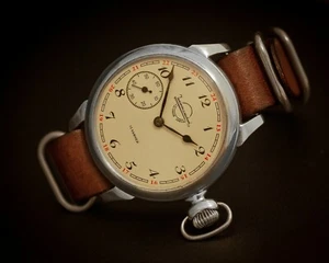 Molniya Regulator Aviator Mechanical Wriswatches Vintage Mens Russian watch - Picture 1 of 7