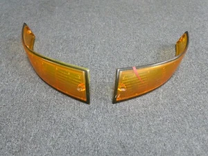 1973 Porsche 911 Front Turn Signal Lenses Pair BOSCH - VERY RARE - Picture 1 of 12