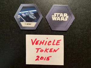 STAR WARS Clue Y-WING Vehicle Token GAME REPLACEMENT PIECE 2015 Disney - Picture 1 of 2