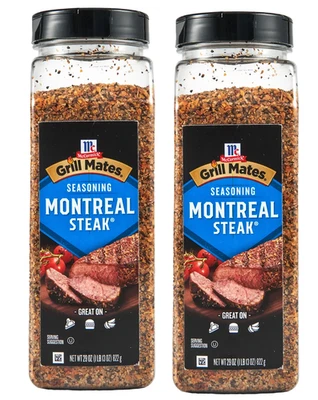 McCormick Grill Mates 2 Pack Montreal Steak Seasoning 29 Oz (2 x 29 Oz) - Image 1 of 2
