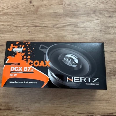 Hertz DCX 87.3 Dieci Series 3-1/2" 2-Way Car Audio Coaxial Speakers NEW