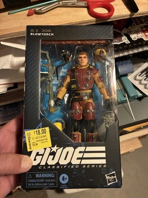 Figura Soplete Serie Clasificada Gi Joe 6" #154 2025 Sellada Foto 1 de 4