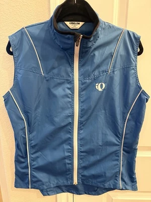 Chaleco de ciclismo Pearl Izumi para mujer Whisper ventilado azul talla grande Foto 1 de 4