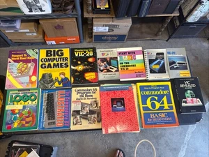 VTG Commodore 64 & Vic 20 13 Book Collection: Programming, Graphics, Games Guide - Picture 1 of 8