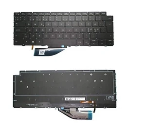 Nuevo teclado retroiluminado del Reino Unido para Dell XPS 13 9310 2 en 1 y 7390 2 en 1 D/PN 0C8WV6 - Imagen 1 de 3