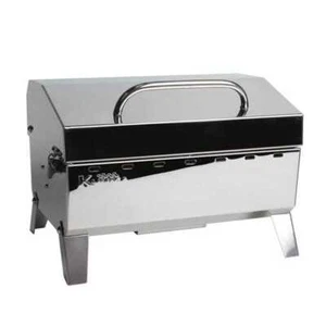 Casa rodante Kuuma Stow N Go 125 barbacoa parrilla de gas 58140 acero inoxidable barco marino - Imagen 1 de 4