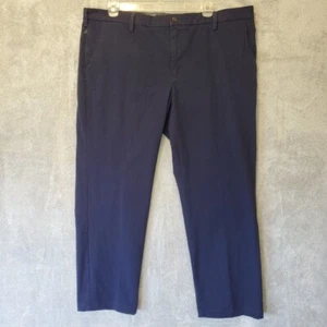 Dockers Hose Herren Größe W44 L29,5 Blau Smart 360 Flex Chambray Zip Classic - Bild 1 von 16