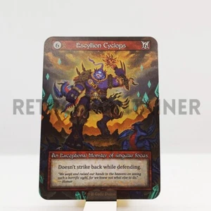 Sorcery Contested Realm BETA 1st PRINT - ESCYLLION CYCLOPS (NF) Exceptional - Picture 1 of 1