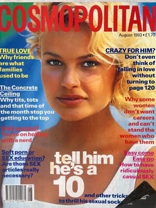 COSMOPOLITAN AUGUST 1993 - WENDY VELDHUIS - KITTY KELLY - SUNTANS - WHAT IN BED - Picture 1 of 1