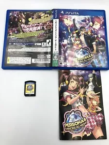 Persona 4: Dancing All Night Playstation Vita COMPLETA Giappone regionale PSVita - Foto 1 di 1